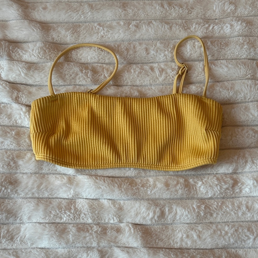 Hollister Yellow Swim Top